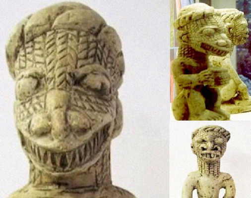 В разных культурах регулярно находят древние фигурки людей-рептилий