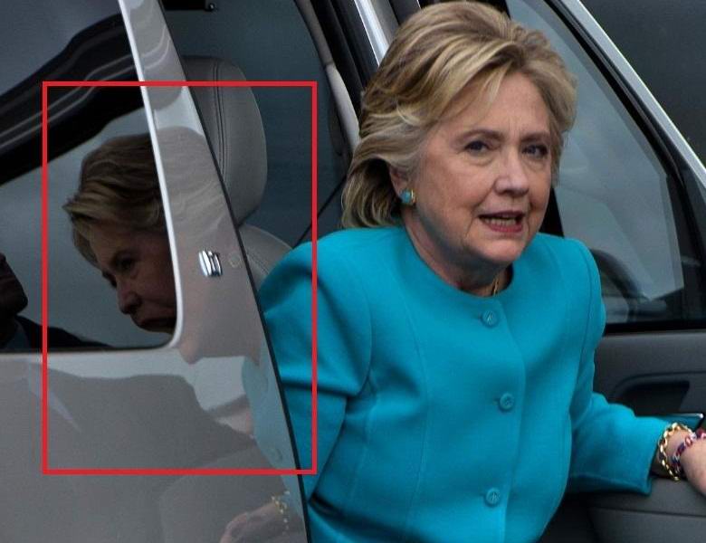 Необъяснимое фото Хиллари Клинтон - это не монтаж