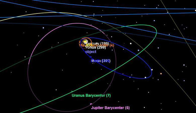 В Солнечную систему вошел астероид Оумуамуа