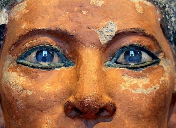Хрустальные глаза Египетских статуй