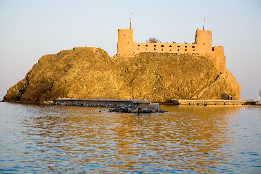 оманский залив,архитектура, Форт Аль-Джалали