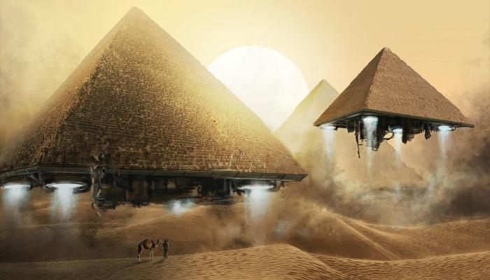палеоконтакт, пирамида, сооружение, aliens