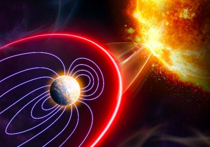 Влияние солнечных вспышек на магнитосферу Земли