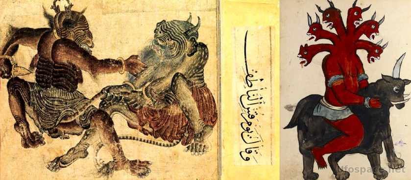 Демоны в исламской религии Ближнего Востока