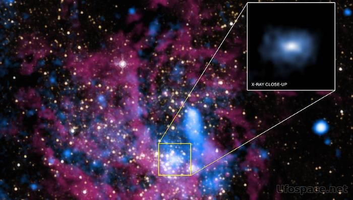 Гигантский объект из темной материи нашли в центре галактики