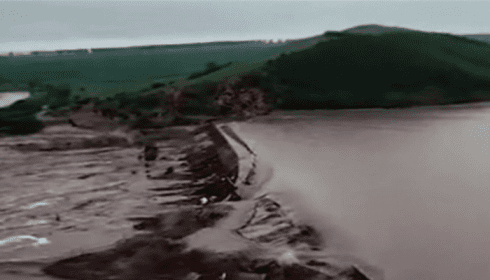 В Китае за 2 дня обрушилось 4 плотины