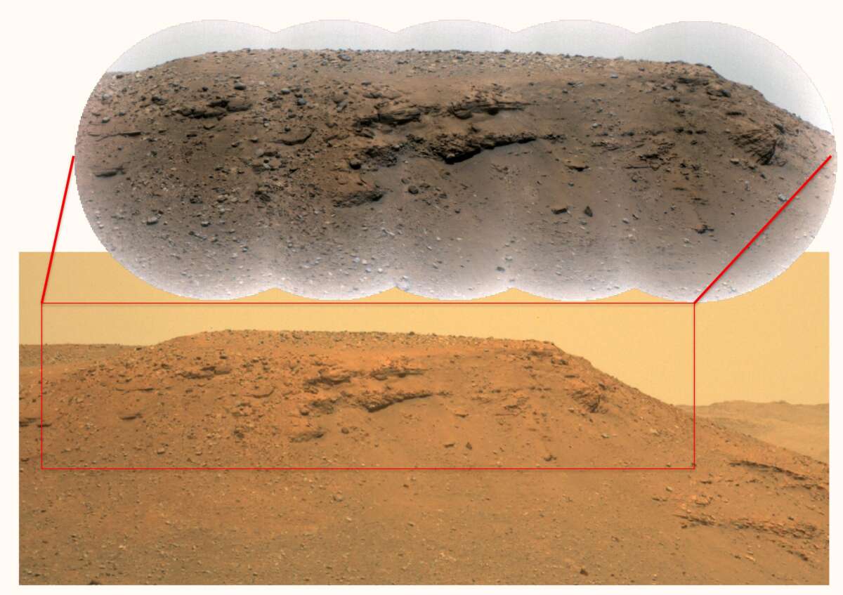 Снимки с марсохода подтверждают, что кратер Джезеро является древним озером