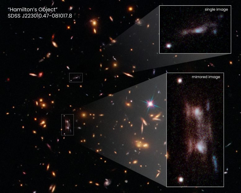 Странная «двойная» галактика сбила с толку астрономов «Хаббла»