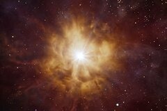 Астрономы впервые зафиксировали возможное рождение черной дыры