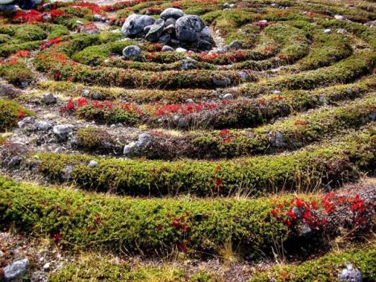 Каменные лабиринты Соловецких островов