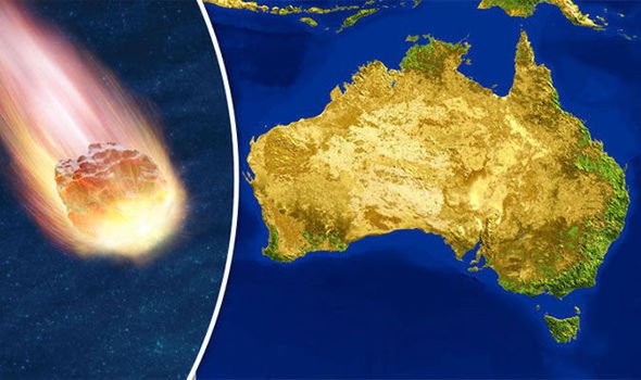 Австралия: огромный огненный шар
