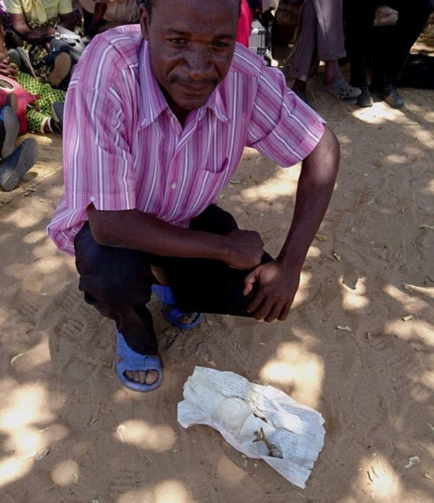В Зимбабве женщина родила лягушку
