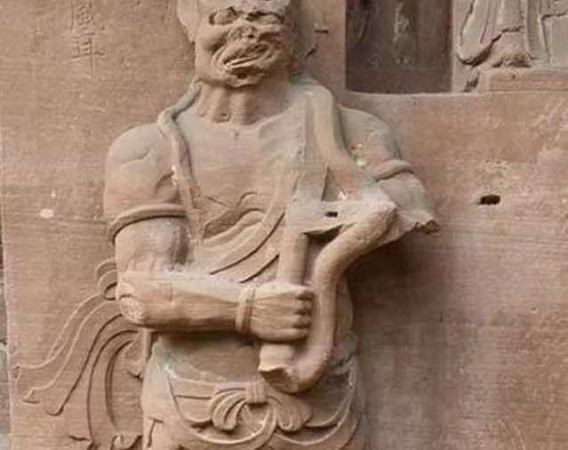 Китайские археологи обнаружили две статуи Дацзу с неизвестным устройст