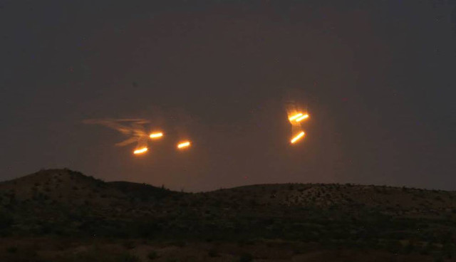 В штате Аризона возле Финикса снова наблюдали загадочные огни
