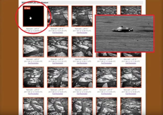 Фотография с космическим аппаратом на Марсе исчезла с сайта NASA