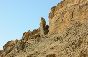 «Жена Лота» на горе Содом, Израиль.
