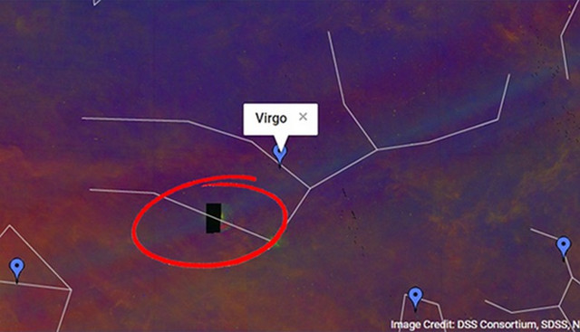 Google Sky Map скрывают приближение Великого Красного Дракона