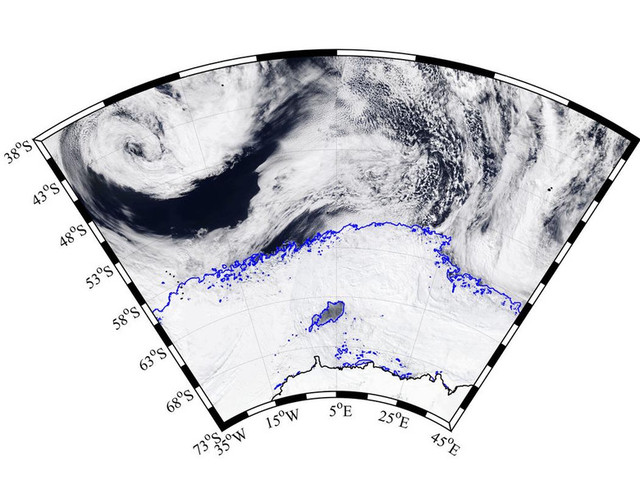 В Антарктиде обнаружили гигантскую загадочную полынью