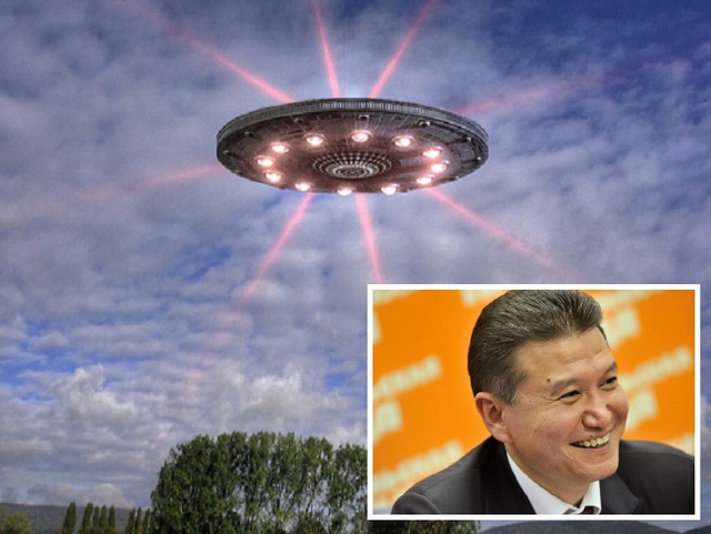 Президент Калмыкии г-н Кирсан Илюмжинов утверждает, что был похищен инопланетянами.
