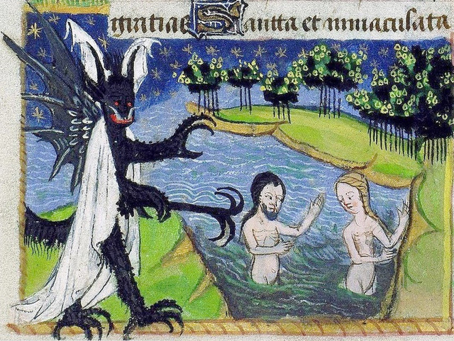 Дьявол, демон, инквизиция, средневековье, ufospace.net