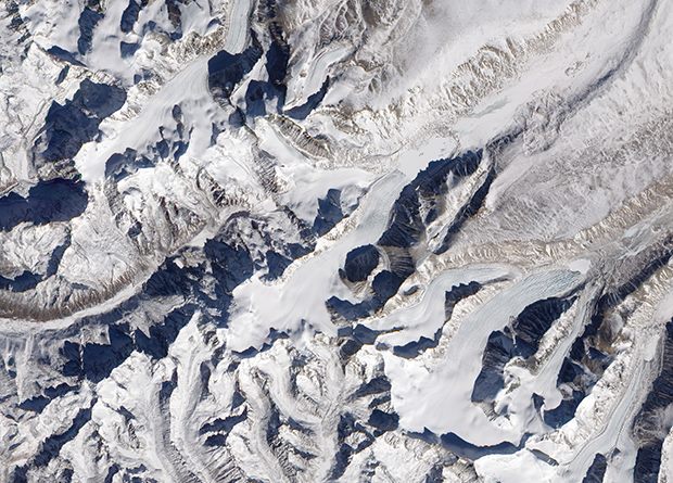 Гималаи, глобальное потепление, ледник