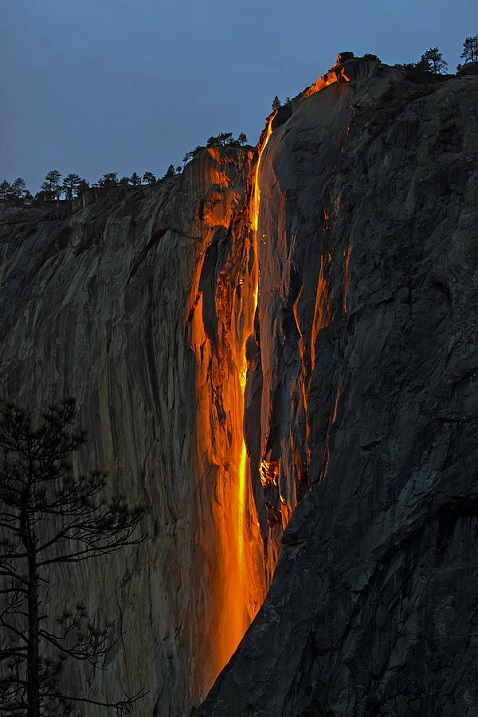 водопад, США, Удивительная природа, природа