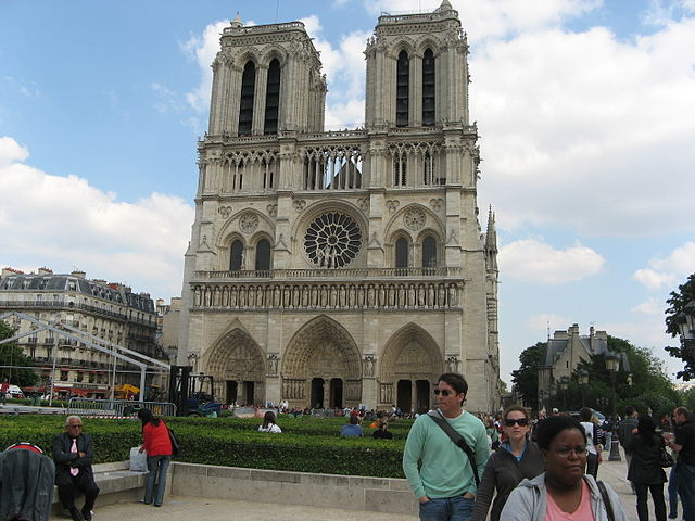 Париж, собор, церковь, призрак, привидение, Собор Парижской Богоматери