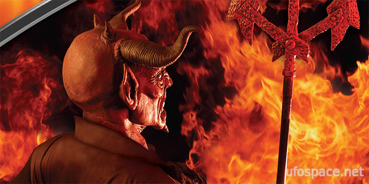 рога, дьявол, демон, рогатое существо, монстр, ufospace.net