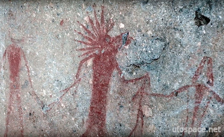 Загадка 5-тысячелетних рисунков из Сибири, изображающих странных существ