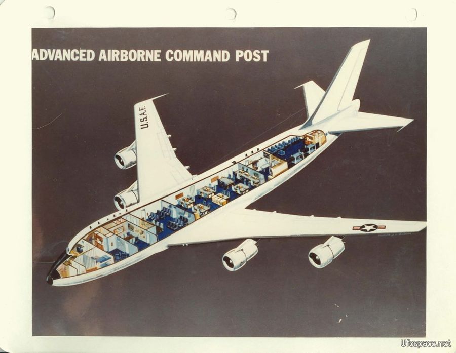 Устройство американского самолета Судного дня E-4