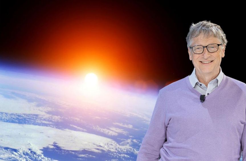 климат, Билл Гейтс, мел