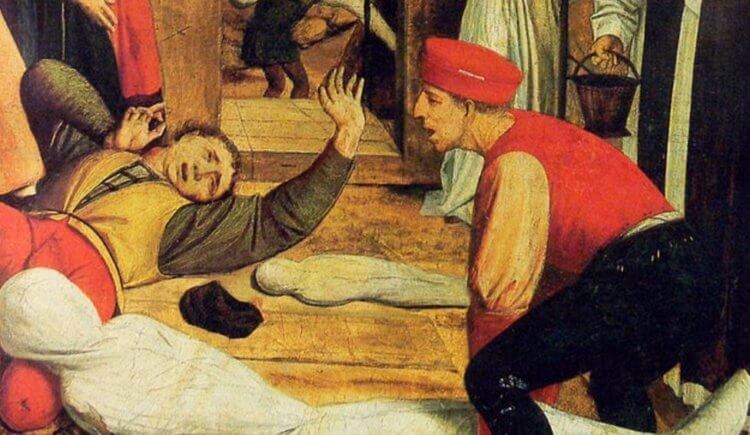 Ужасы чумы в средневековой картине