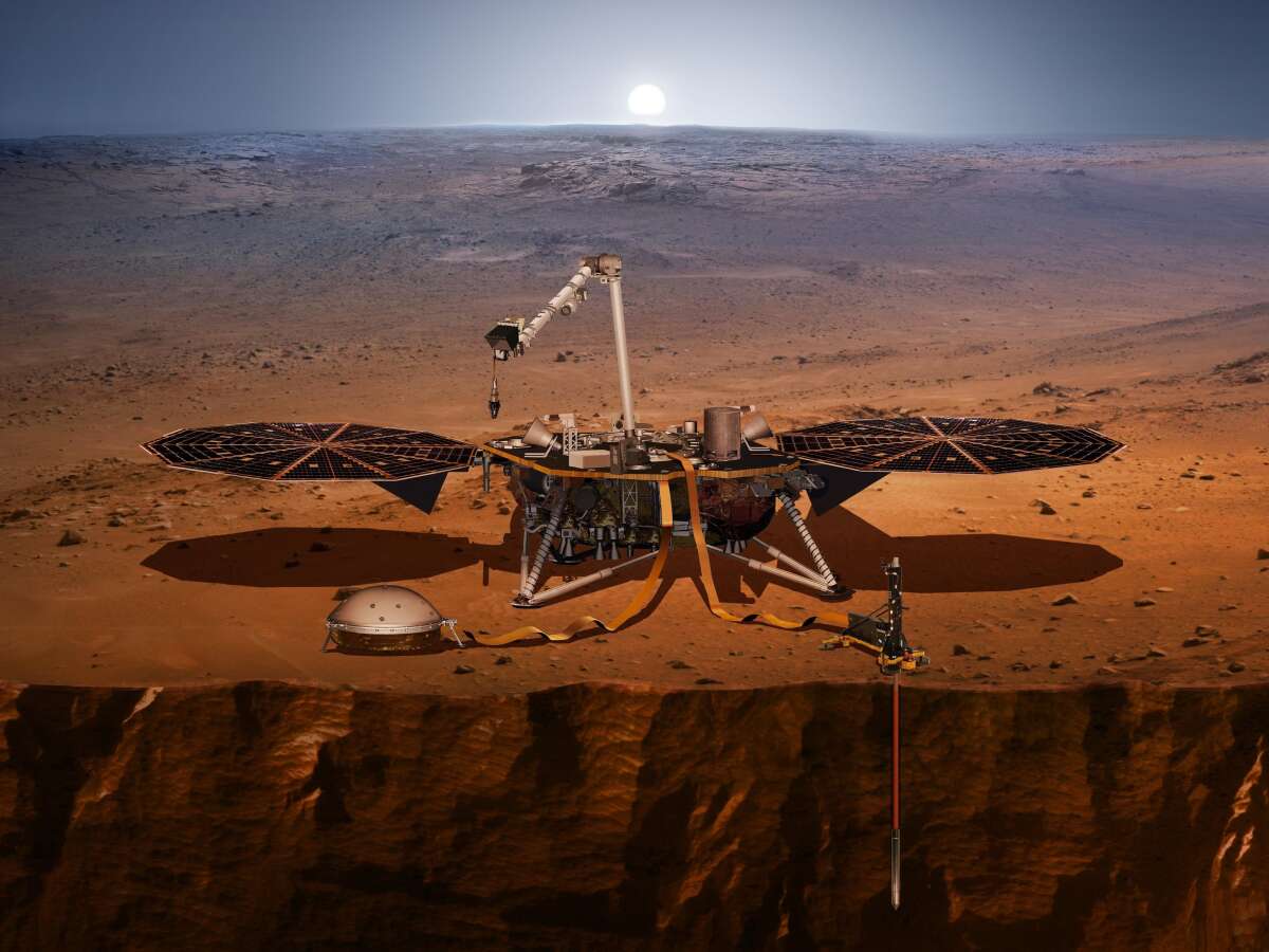 Новые данные о поверхности Марса получены при изучении искусственных «марсотрясений»