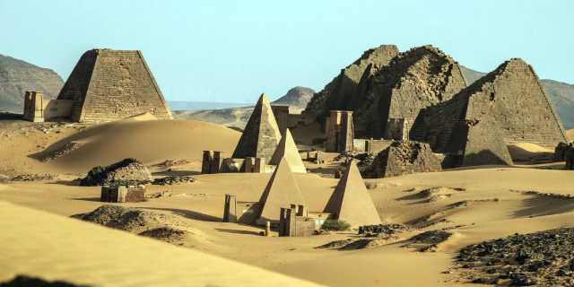 Пирамиды кушитов в Нубии