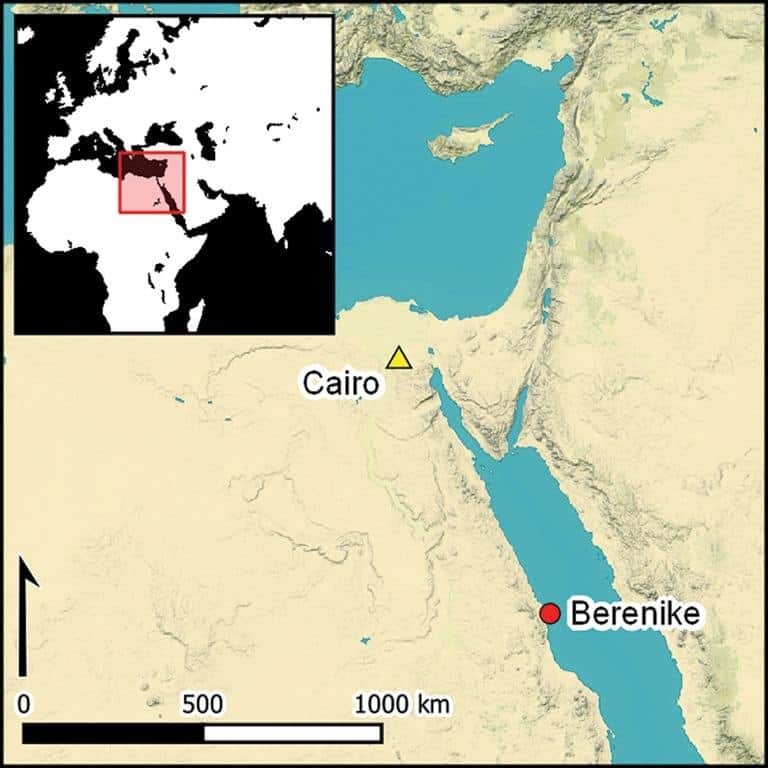 Береника была важным портом на берегу Красного моря