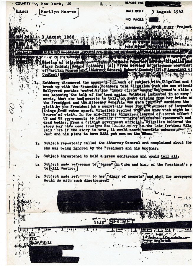 Как началась история "документа НЛО Мэрилин Монро"? Сага, открывающая глаза
