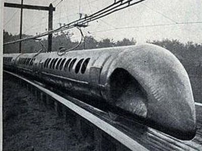 Электропоезд 1932 года мог развивать скорость до 300 км\ч