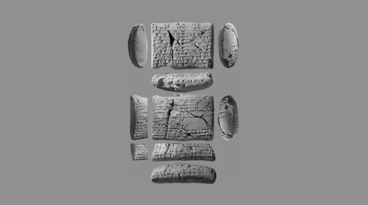 Текст на глиняных табличках написан на аморейском языке