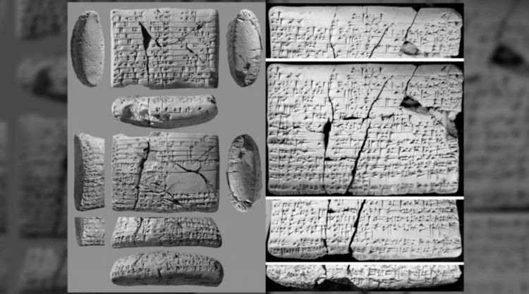 Иракские глиняные таблички содержат текст на двух древних языках