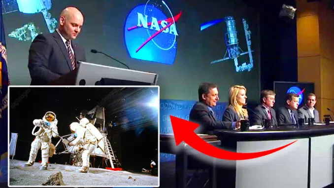 НАСА бросает бомбу; признает, что высадка на Луну была фальшивой
