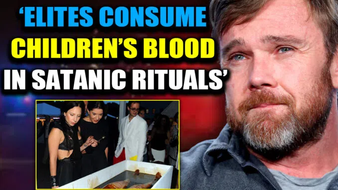Голливудская звезда признает, что элита использует кровь детей