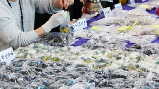 Южная Корея изымает тысячи таблеток, содержащих ‘порошкообразную плоть