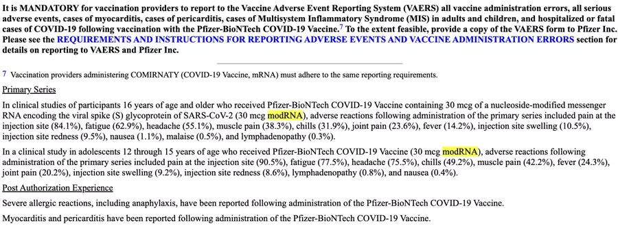 Вакцина COVID-19 компании Pfizer-BioNTech использует технологию нуклео