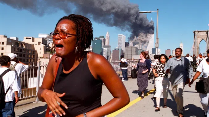 Вновь появившееся видео 11 сентября показывает невидимый угол падения