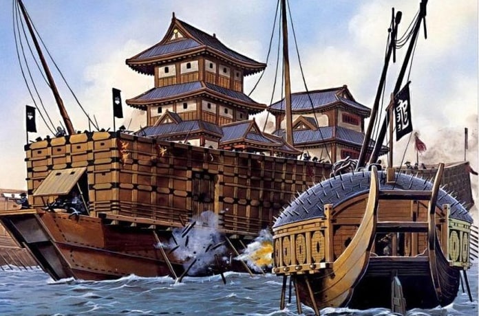 Железные корабли корейского адмирала Ли Сун Сина