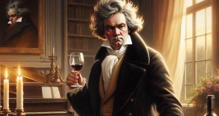 Свинец мог попасть в организм Бетховена вместе с вином