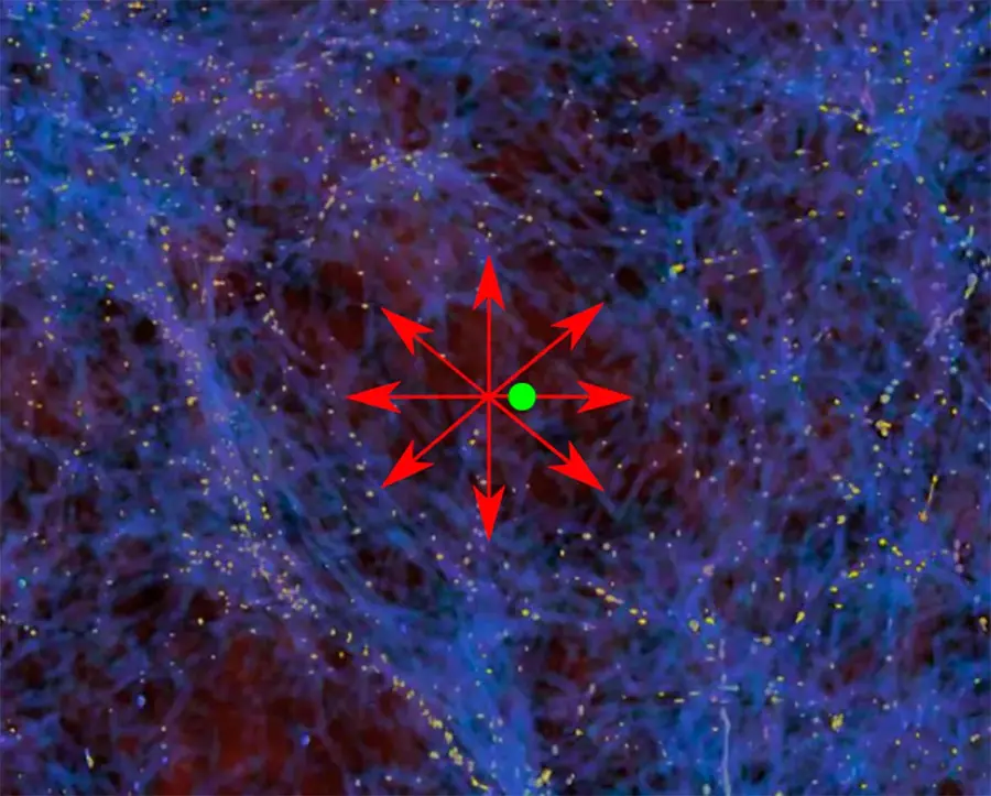 Земля может находиться в центре гигантской космической пустоты...