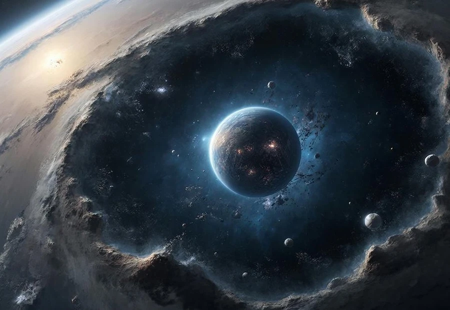 Где произошёл Большой Взрыв? Нет центра и края Вселенной