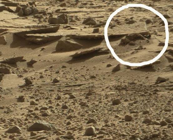 Останки марсиан на Марсе