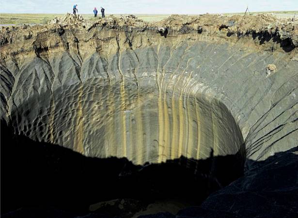 В Сибири найдены загадочные кратеры